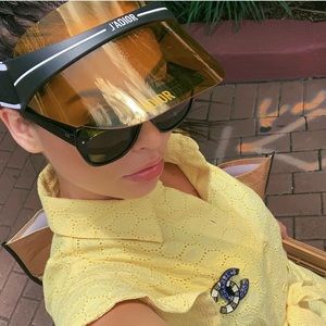 christian dior visor sunglasses